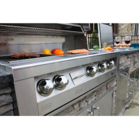 Vintage 42-In. Built-In Natural Gas Grill in Stainless with Sear Zone, VBQ42SZG-N LIFESTYLE2
